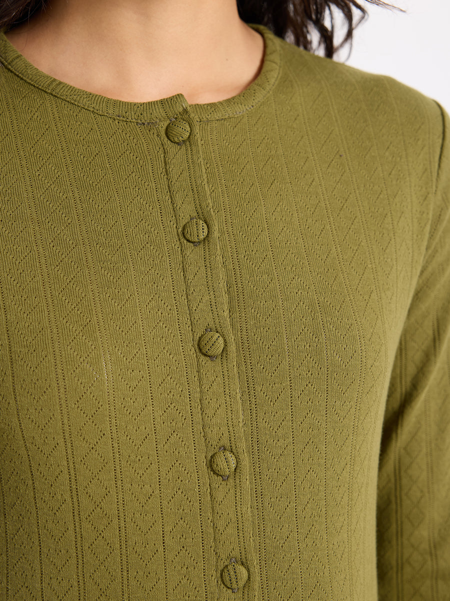 Hearts in a Row Light Cardigan