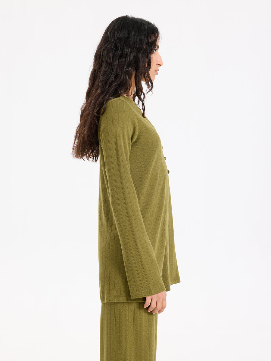 Hearts in a Row Abundance Top