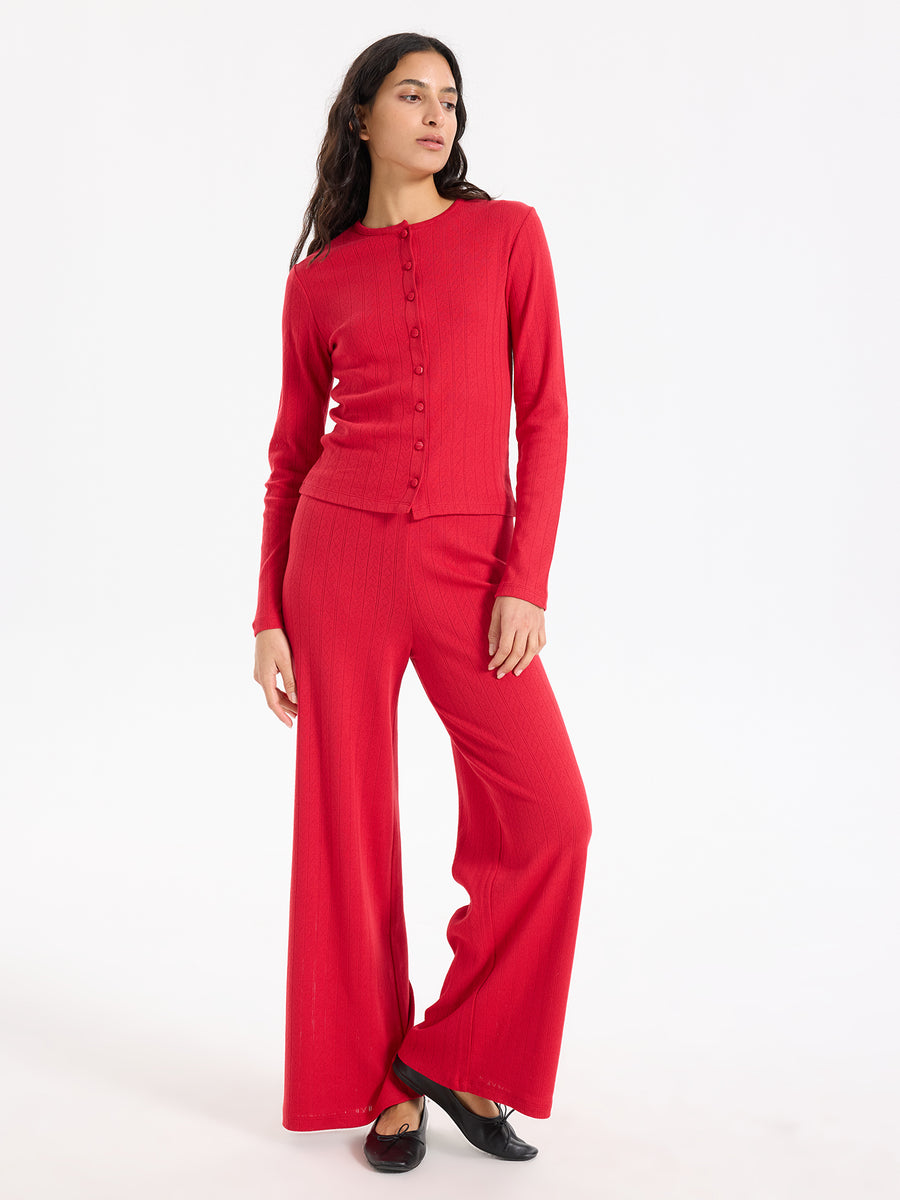 Hearts in a Row Light Cardigan