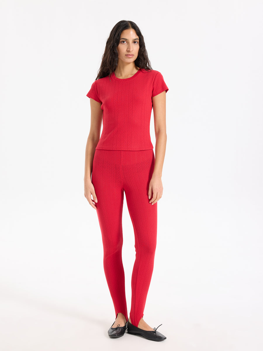 Hearts in a Row Mini Tee