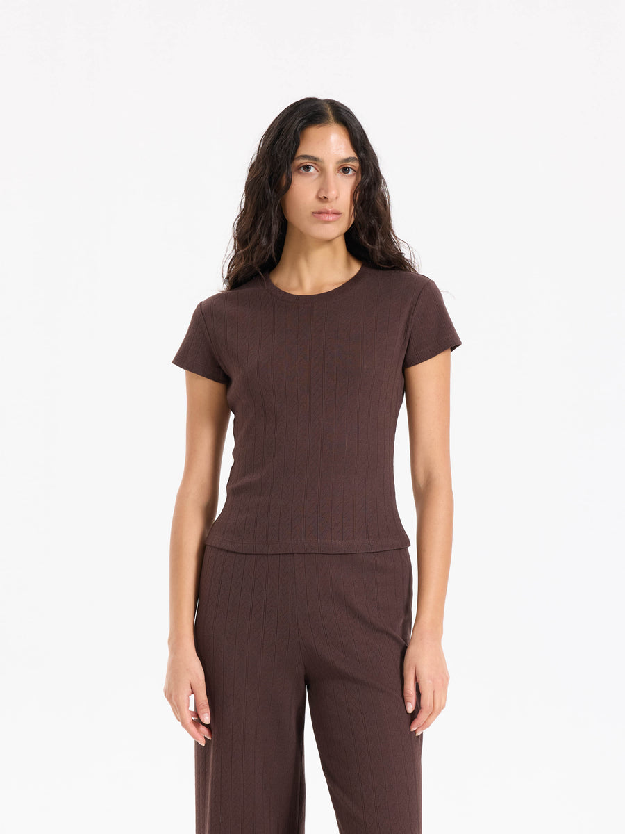 Hearts in a Row Mini Tee