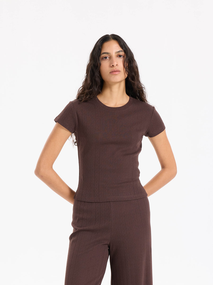 Hearts in a Row Mini Tee