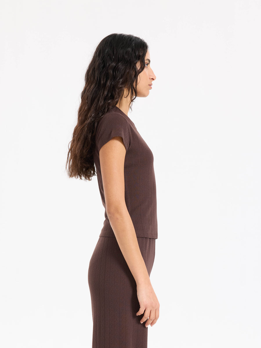 Hearts in a Row Mini Tee