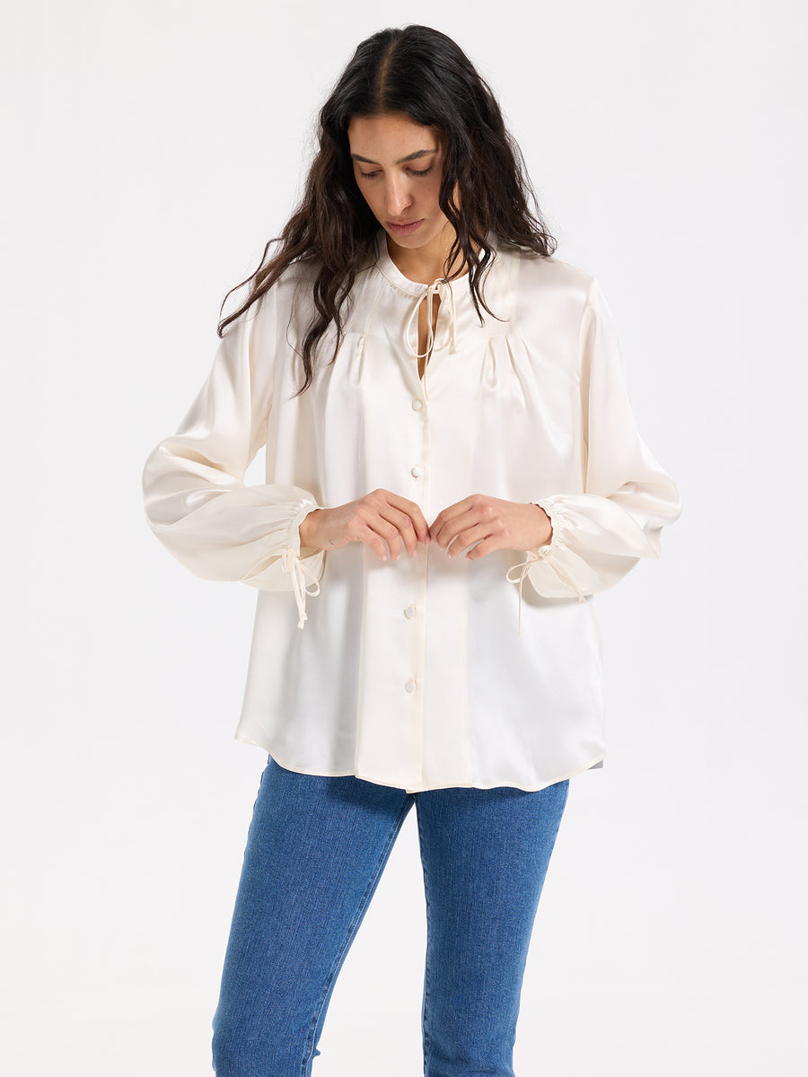 Ashwyn Silk Blouse