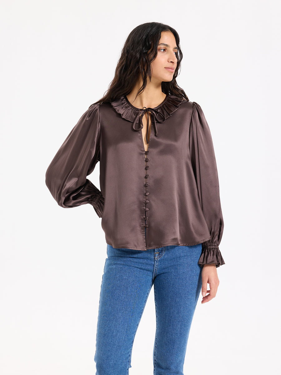 Léan Silk Blouse