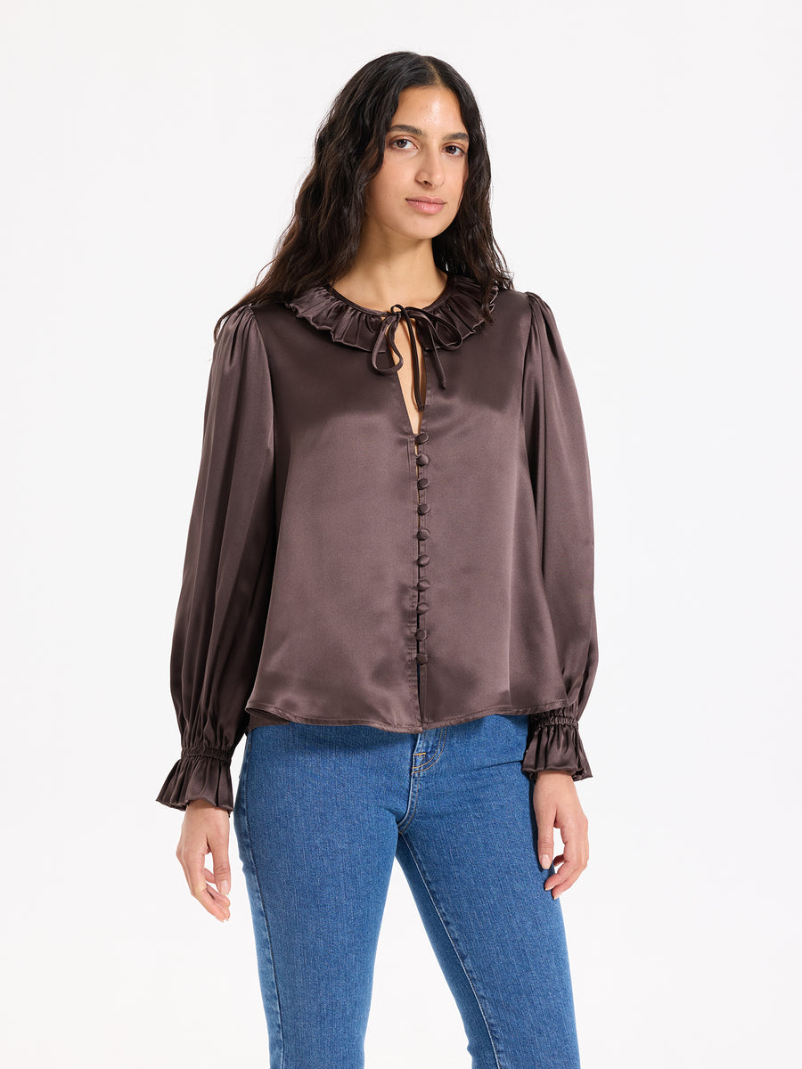 Léan Silk Blouse