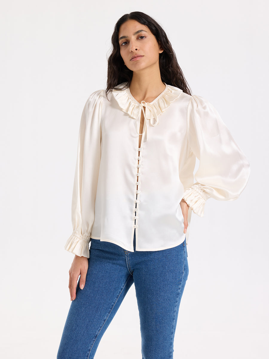 Léan Silk Blouse