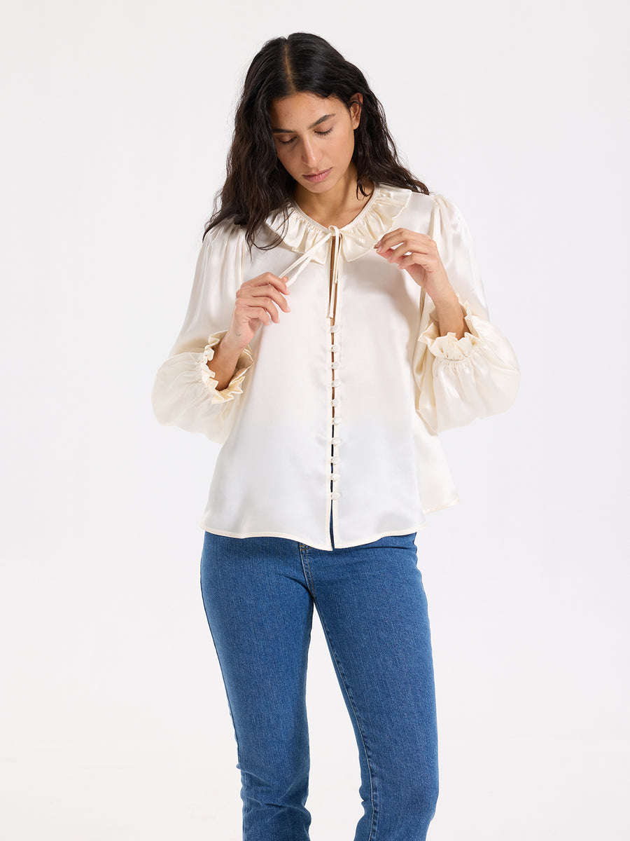 Léan Silk Blouse