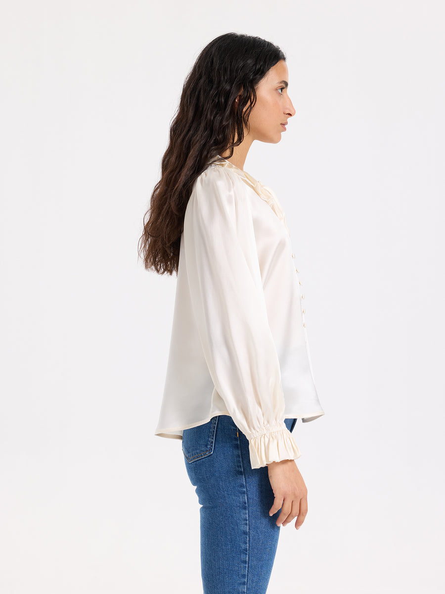 Léan Silk Blouse