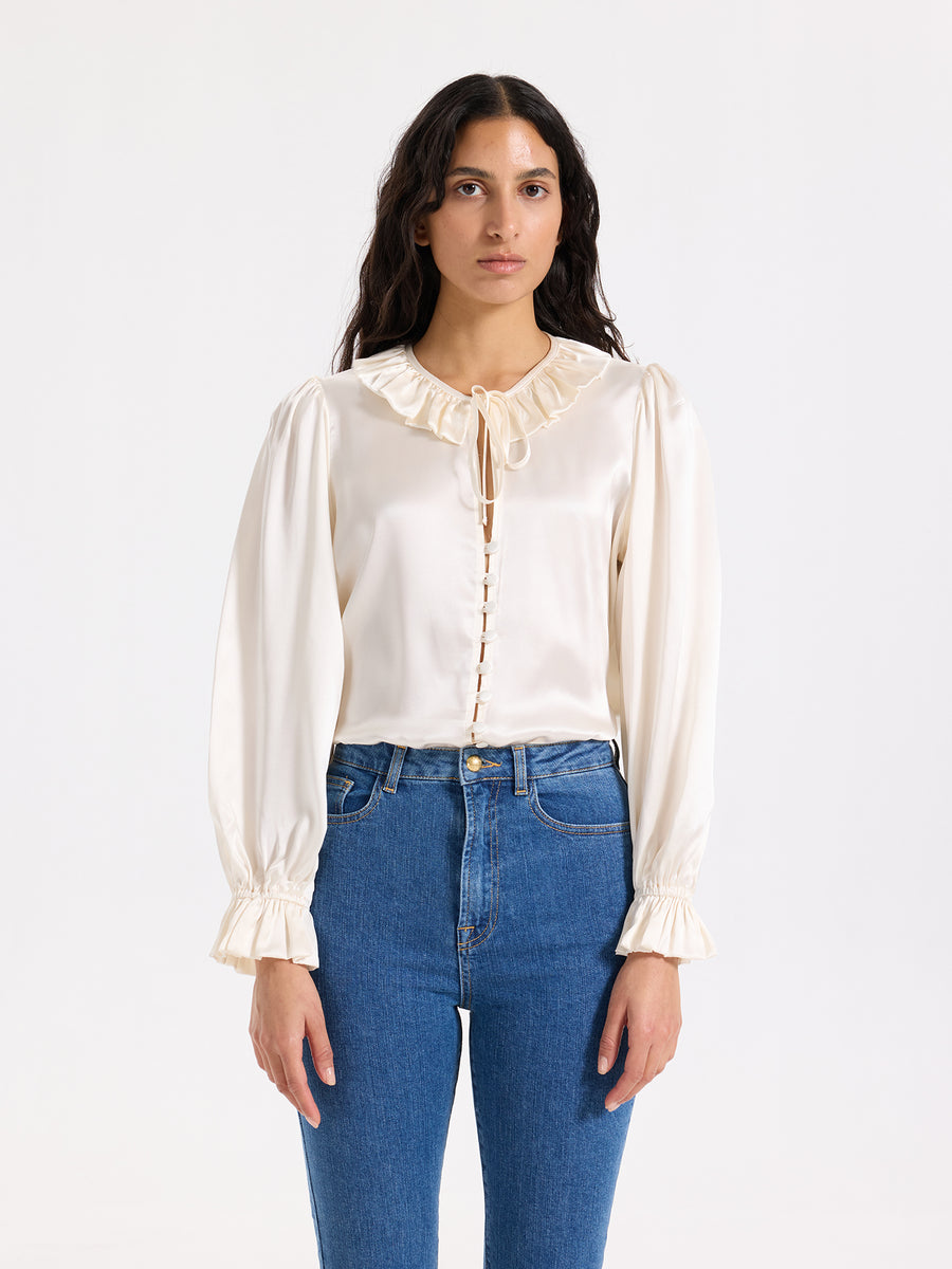 Léan Silk Blouse