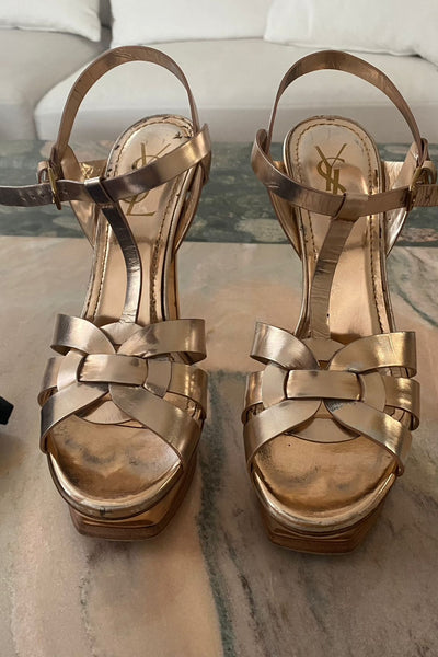 Yves Saint Lauren Tribute Sandals