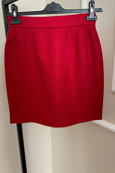 Prada Mini Wool Skirt